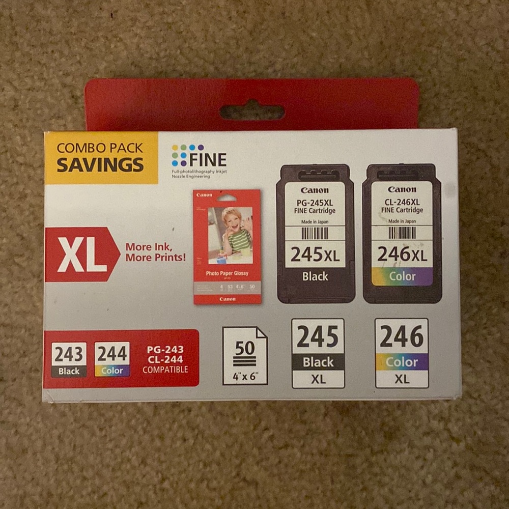 Canon pixma ink - unopened